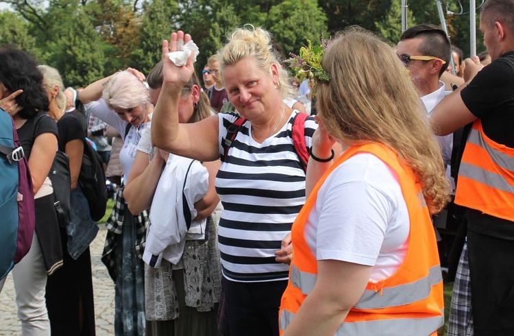 Powitanie 410. Pielgrzymki Żywieckiej na Jasnej Górze - 2021