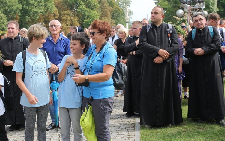 Powitanie 410. Pielgrzymki Żywieckiej na Jasnej Górze - 2021