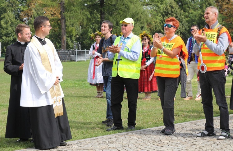 Powitanie 410. Pielgrzymki Żywieckiej na Jasnej Górze - 2021