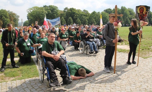 Powitanie 410. Pielgrzymki Żywieckiej na Jasnej Górze - 2021