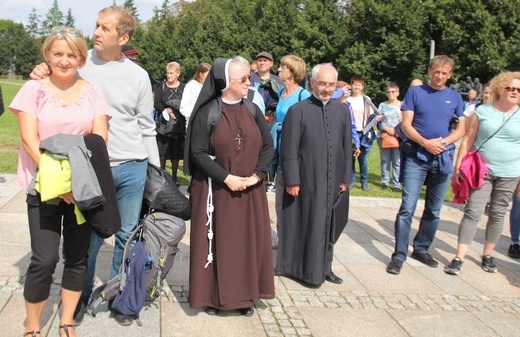 Powitanie 410. Pielgrzymki Żywieckiej na Jasnej Górze - 2021