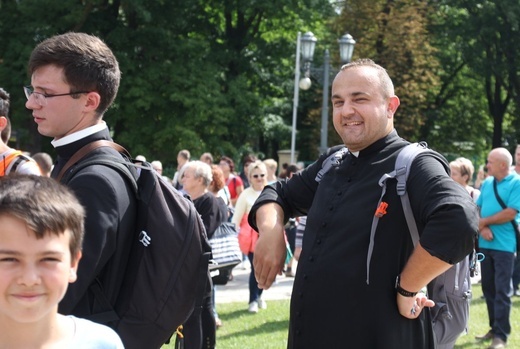 Powitanie 410. Pielgrzymki Żywieckiej na Jasnej Górze - 2021