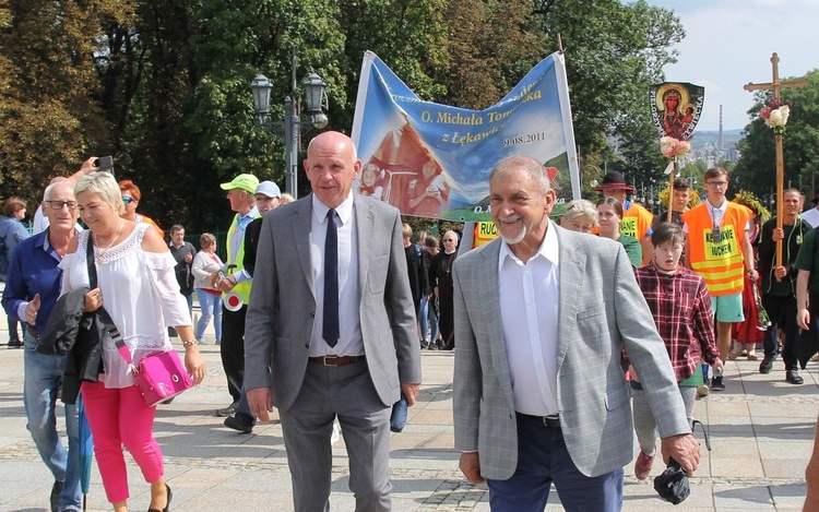 Powitanie 410. Pielgrzymki Żywieckiej na Jasnej Górze - 2021