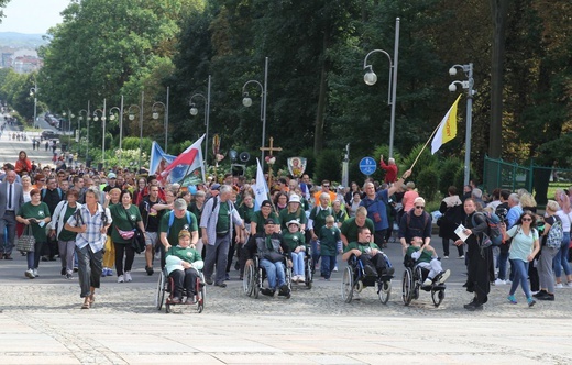 Powitanie 410. Pielgrzymki Żywieckiej na Jasnej Górze - 2021