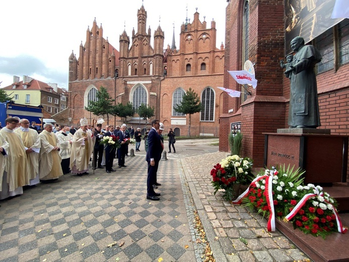 Msza św. za ojczyznę w 41. rocznicę powstania NSZZ "Solidarność"