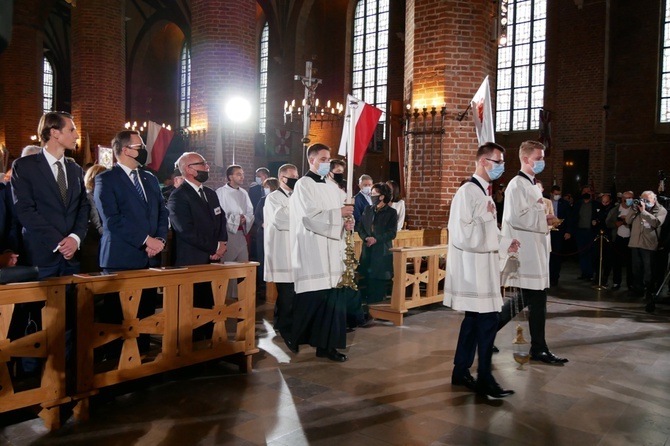 Msza św. za ojczyznę w 41. rocznicę powstania NSZZ "Solidarność"