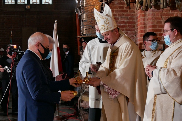 Msza św. za ojczyznę w 41. rocznicę powstania NSZZ "Solidarność"