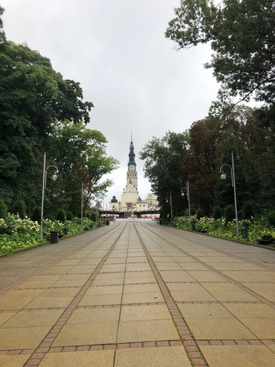 Pielgrzymka kleryków na Jasną Górę - dzień 6