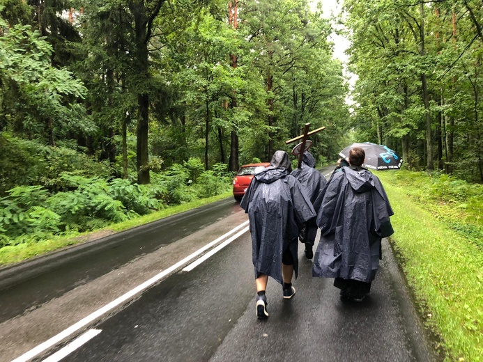 Pielgrzymka kleryków na Jasną Górę - dzień 6
