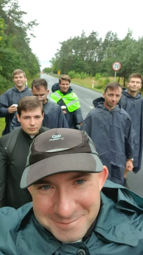 Pielgrzymka kleryków na Jasną Górę - dzień 6