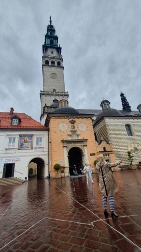 Pielgrzymka kleryków na Jasną Górę - dzień 6