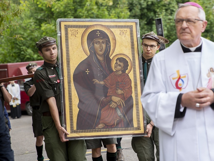 Symbole ŚDM w Koszalinie