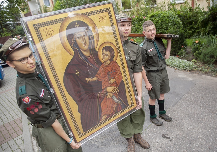 Symbole ŚDM w Koszalinie