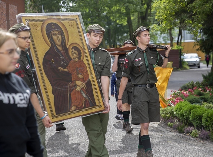 Symbole ŚDM w Koszalinie