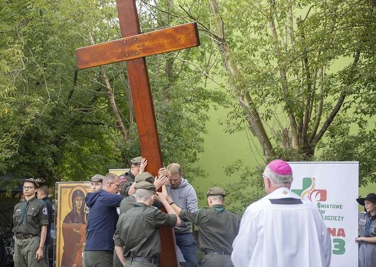 Symbole ŚDM w Koszalinie