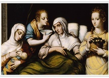 Luis de Morales
Narodziny Maryi
olej na desce, 1562–1567
Muzeum Prado, Madryt