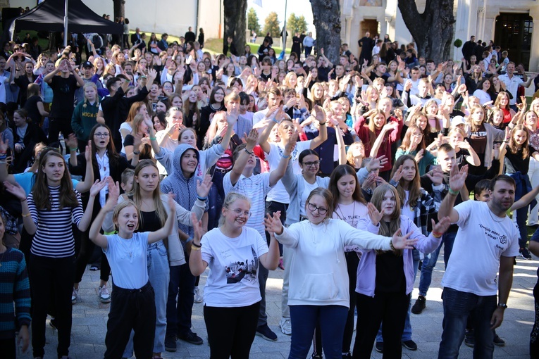 Spotkaniu towarzyszyła radosna atmosfera.