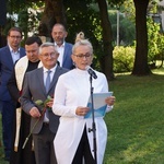 Odsłonięcie pomnika i wręczenie tytułu "Młody Aktywny Strzegomianin"