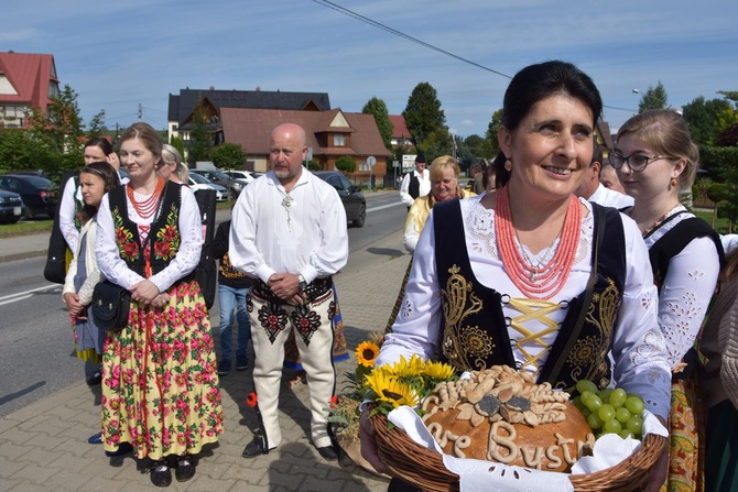 Parafialne dożynki w Miętustwie 