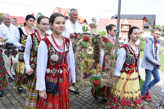 Parafialne dożynki w Miętustwie 