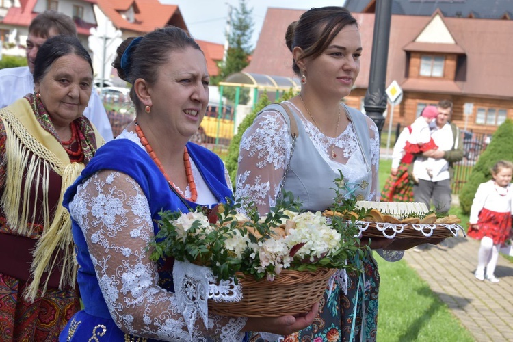 Parafialne dożynki w Miętustwie 