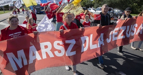 Prosty znak. Marsz dla Jezusa 