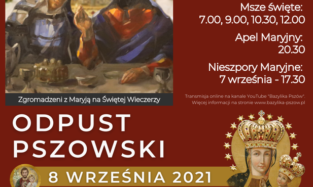 Pszów. Odpust u Pani Uśmiechniętej już w środę 8 września