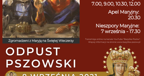 Pszów. Odpust u Pani Uśmiechniętej już w środę 8 września