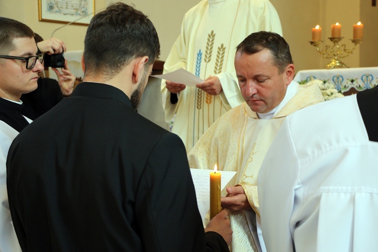 Śluby czasowe i wieczyste u salwatorianów w Bagnie