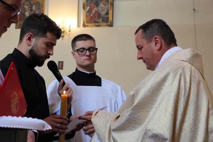 Śluby czasowe i wieczyste u salwatorianów w Bagnie