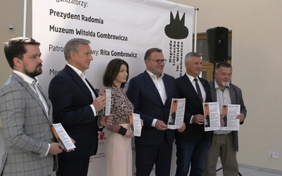 Uczestnicy konferencji od lewej Tomasz Kamiński, Artur Marcinkiewicz, Małgorzata Świątek, Radosław Witkowski, Rafał Rajkowski, wicemarszałek, Tomasz Tyczyński.