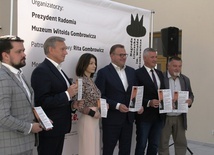 Uczestnicy konferencji od lewej Tomasz Kamiński, Artur Marcinkiewicz, Małgorzata Świątek, Radosław Witkowski, Rafał Rajkowski, wicemarszałek, Tomasz Tyczyński.