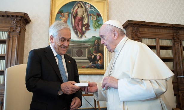 Prezydent Chile u Papieża