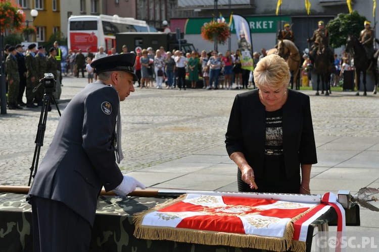 Skwierzyński dywizjon ma nowy sztandar