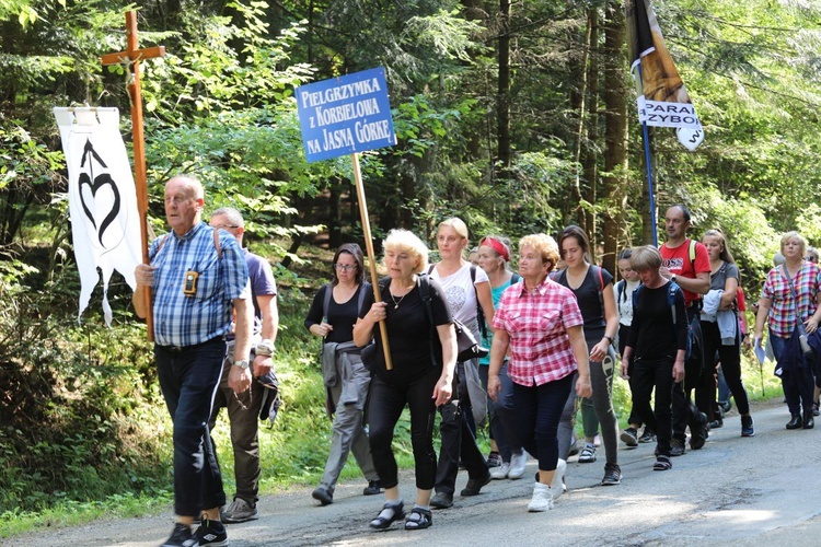 19. Piesza Pielgrzymka z Korbielowa na Jasną Górkę w Ślemieniu - 2021