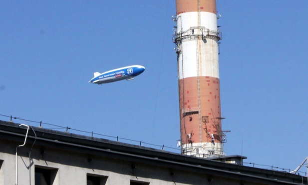 Zeppelin znowu nad Śląskiem