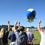 Przelot zeppelina nad Śląskiem