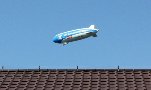 Zeppelin znowu nad Śląskiem