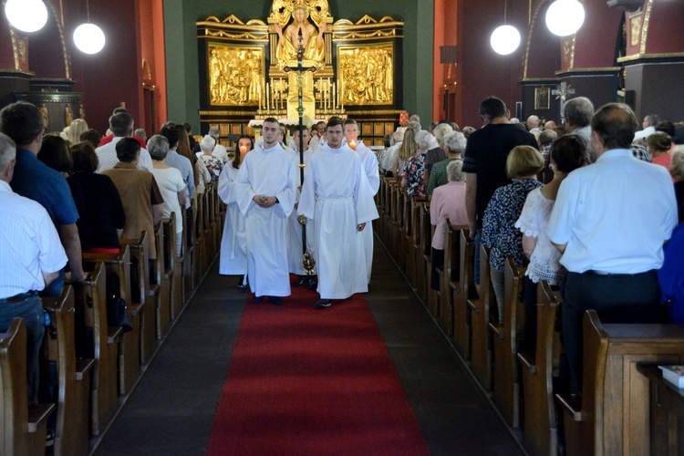 100. rocznica pierwszej Mszy św. w kościele NSPJ w Zagwiździu