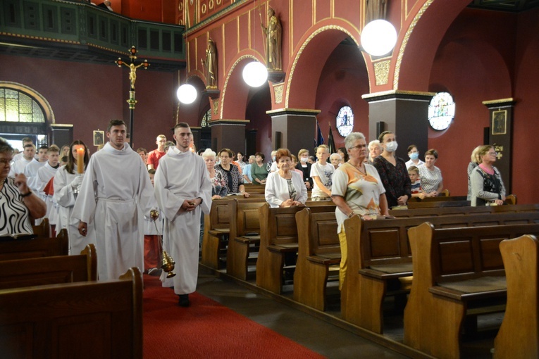 100. rocznica pierwszej Mszy św. w kościele NSPJ w Zagwiździu