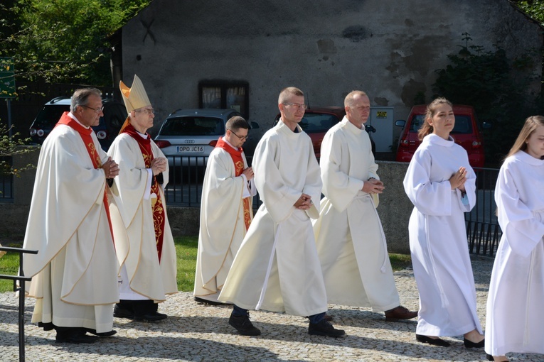 100. rocznica pierwszej Mszy św. w kościele NSPJ w Zagwiździu