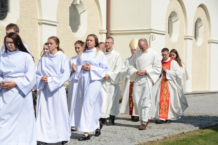 100. rocznica pierwszej Mszy św. w kościele NSPJ w Zagwiździu