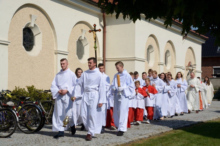 100. rocznica pierwszej Mszy św. w kościele NSPJ w Zagwiździu