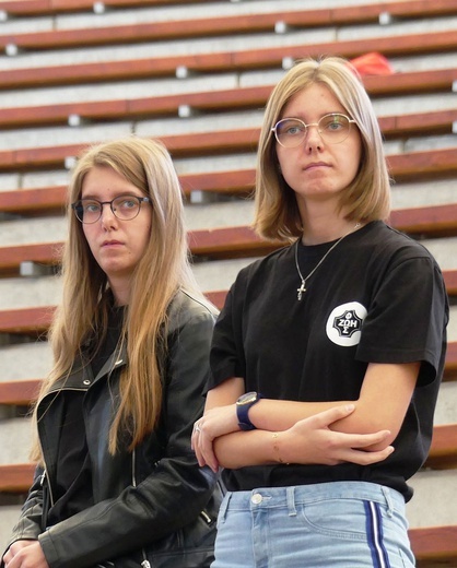 Młodzi w amfiteatrze pod Grojcem w Żywcu - 2021