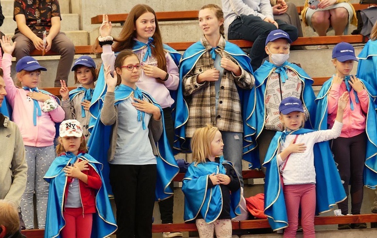 Młodzi w amfiteatrze pod Grojcem w Żywcu - 2021