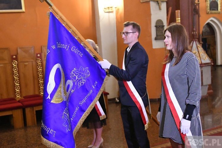 Poświęcenie sztandaru Lubuskiej Okręgowej Izby Aptekarskiej z Zielonej Góry