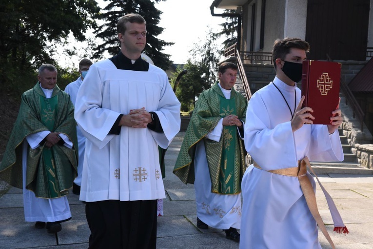 Sztandar błogosławionego patrona
