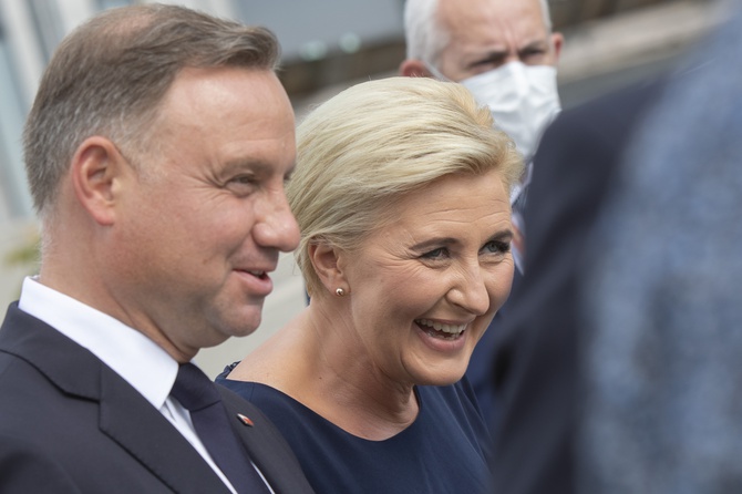 Prezydent Andrzej Duda z małżonką wśród świadków beatyfikacji