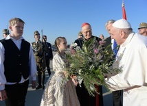 Podczas powitania na Węgrzech