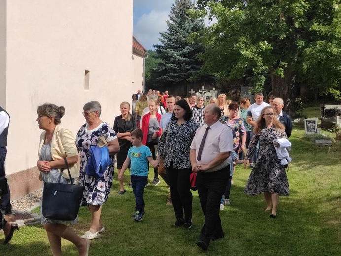 Sady Górne. Połączyli odpust z dożynkami